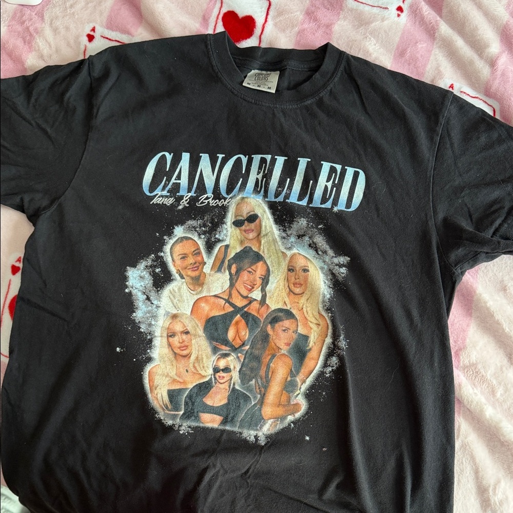 Cancelled Podcast tour tshirt
